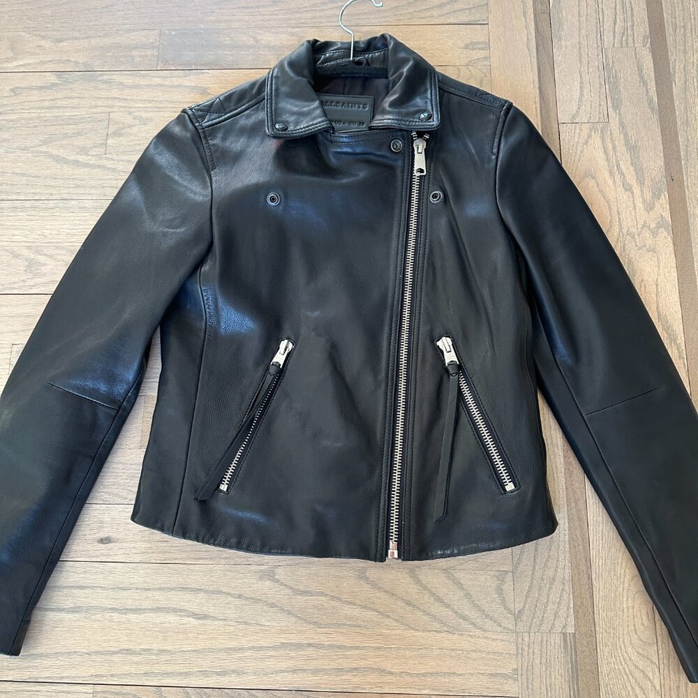 All Saints Moto Leather Jacket